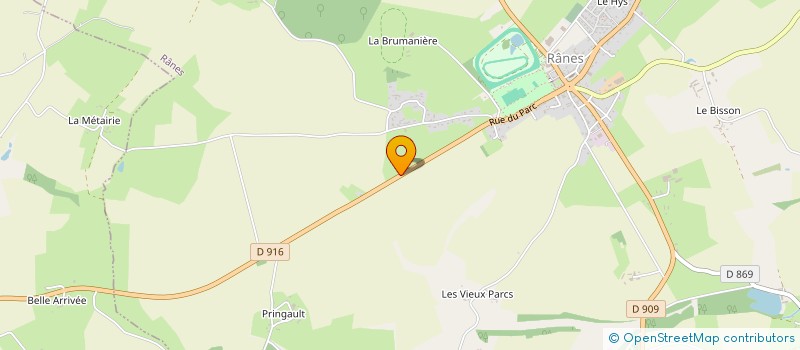 localisation de l'entreprise SCEA DE LA BRIQUETERIE à LOUGE SUR MAIRE
