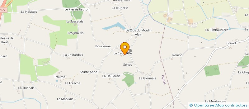 localisation de l'entreprise SCEA DE LA CADOUERE à PIPRIAC