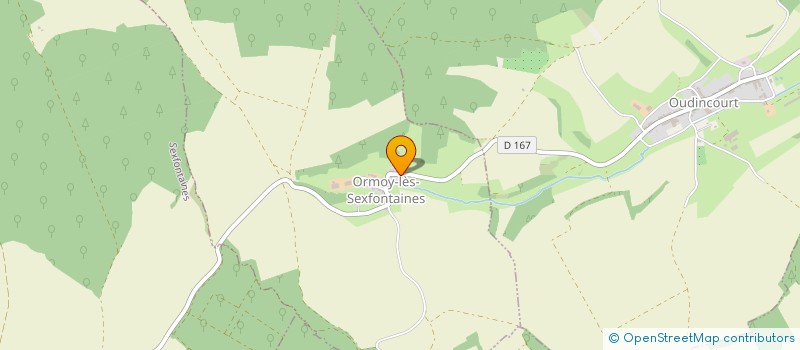 localisation de l'entreprise SCEA DE LA CHAPELLE à ORMOY-LES-SEXFONTAINES