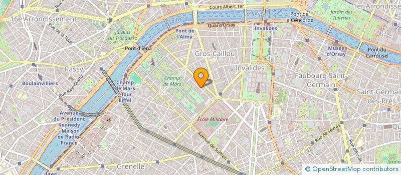 localisation de l'entreprise SCEA DE LA CHARNAYE à PARIS