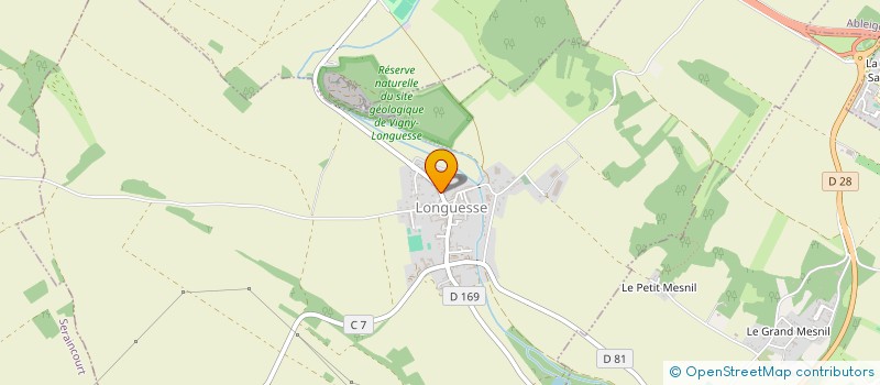 localisation de l'entreprise SCEA DE LA CHAUSSEE  COMMENY