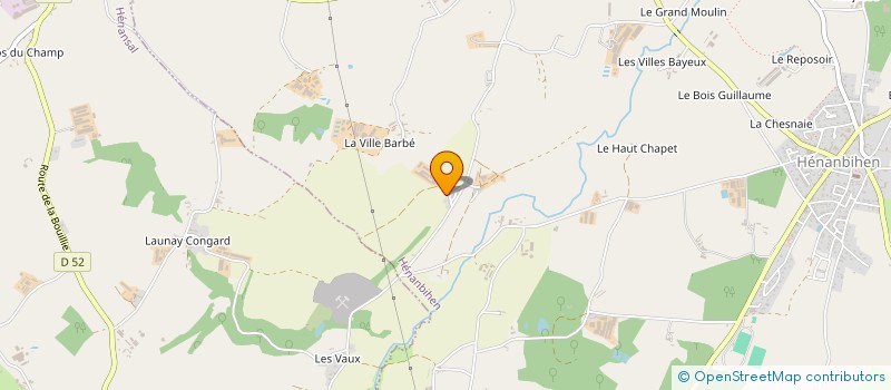 localisation de l'entreprise SCEA DE LA COLLINE à HENANBIHEN