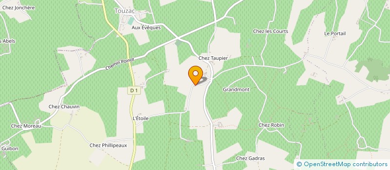 localisation de l'entreprise SCEA DE LA COMBE à CHATEAUNEUF-SUR-CHARENTE