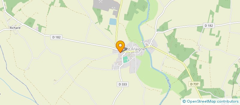 localisation de l'entreprise SCEA DE LA CONCHE à SAINT-FRAIGNE