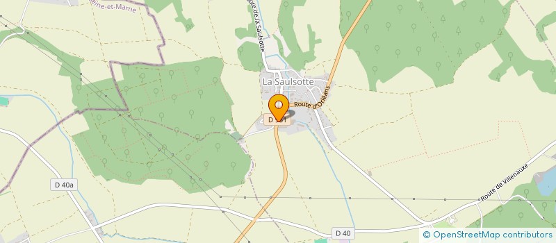 localisation de l'entreprise SCEA DE LA COUR à LA SAULSOTTE