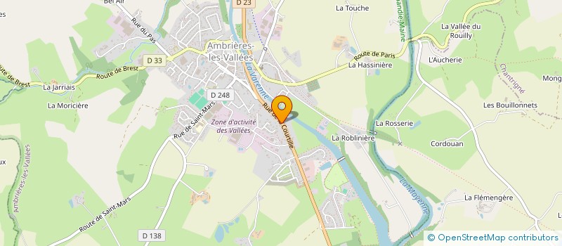 localisation de l'entreprise SCEA DE LA COUR à SAINT-LOUP-DU-GAST