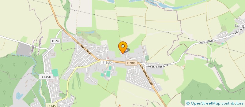 localisation de l'entreprise SCEA DE LA COURNOTTE à TRIEUX