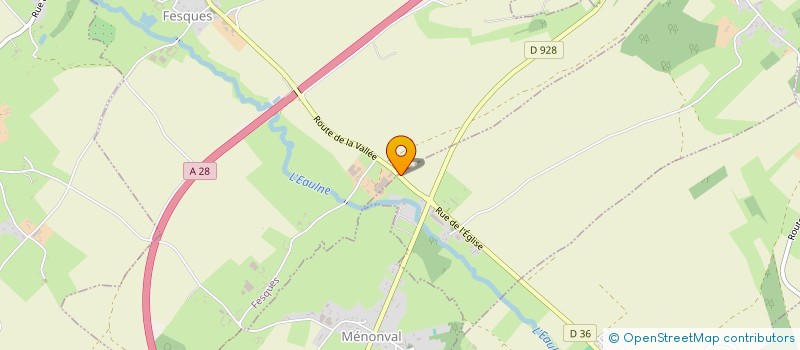 localisation de l'entreprise SCEA DE LA CROIX DU BAS à VATIERVILLE