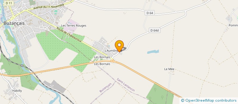 localisation de l'entreprise SCEA DE LA DEGUEUSERIE à CHEZELLES