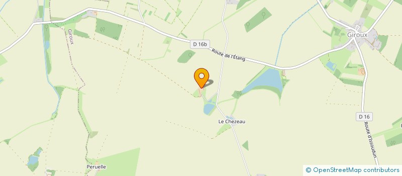 localisation de l'entreprise SCEA DE LA DORETTE à GIROUX