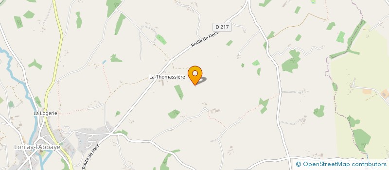 localisation de l'entreprise SCEA DE LA DOUARDIERE à LONLAY-L ABBAYE