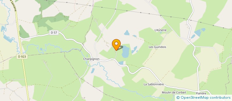 localisation de l'entreprise SCEA DE LA FAISANDERIE DU PAYS FORT à SURY-ES-BOIS