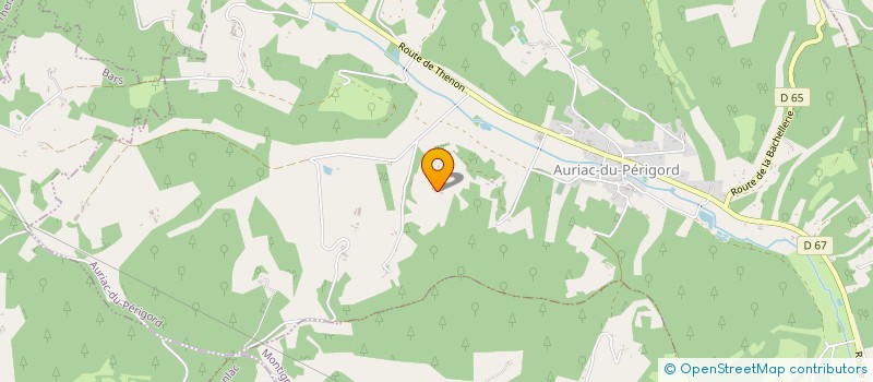 localisation de l'entreprise SCEA DE LA FAYE à AURIAC-DU-PERIGORD