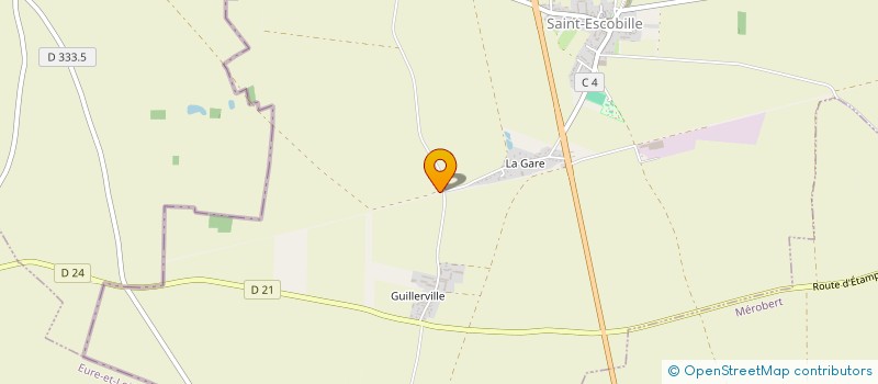 localisation de l'entreprise SCEA DE LA FERME DE MAINTENON AU BREAU SAINT LUBIN à SAINT-ESCOBILLE