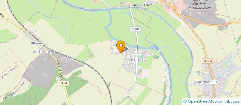 localisation de l'entreprise SCEA DE LA FERME DE PICHENY  MONTLEVON