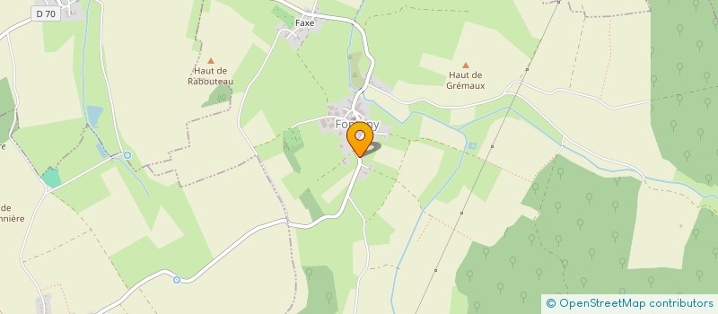 localisation de l'entreprise SCEA DE LA FERME MESNIVAL  FONTENY