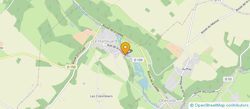 localisation de l'entreprise SCEA DE LA FILATURE à LE HANOUARD