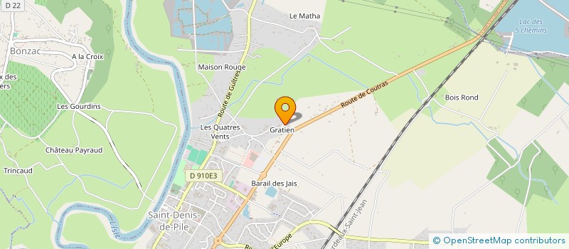 localisation de l'entreprise SCEA DE LA FONTAINE à SAINT-DENIS-DE-PILE