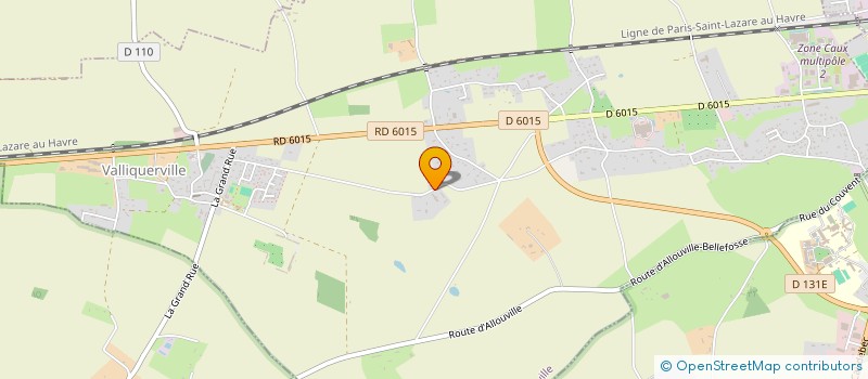 localisation de l'entreprise SCEA DE LA FORGE  VALLIQUERVILLE