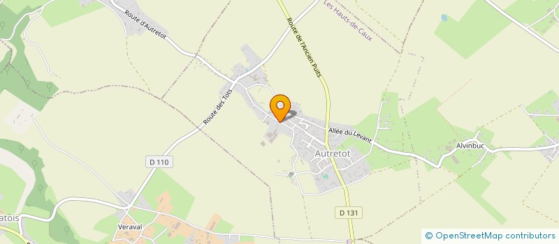 localisation de l'entreprise SCEA DE LA FOYER  LES HAUTS-DE-CAUX