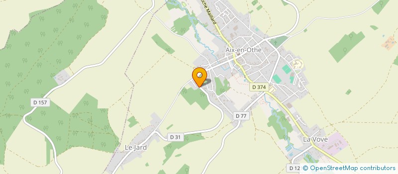 localisation de l'entreprise SCEA DE LA GARENNE à AIX-VILLEMAUR-PALIS