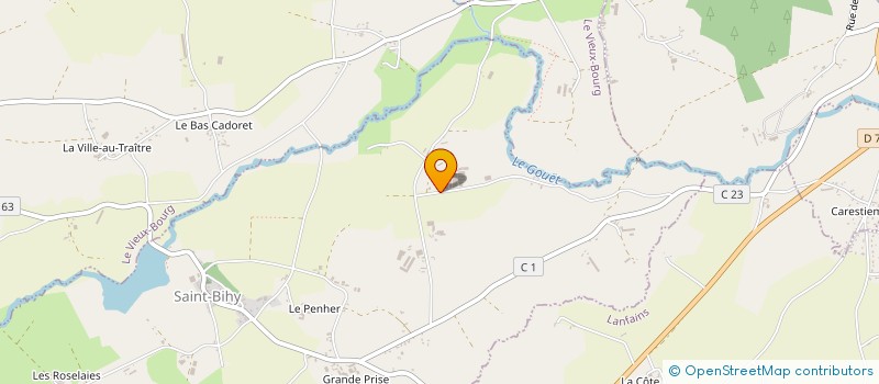 localisation de l'entreprise SCEA DE LA GARENNE à SAINT-BIHY