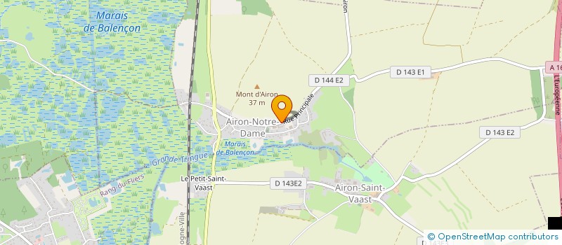 localisation de l'entreprise SCEA DE LA GARENNE à AIRON-NOTRE-DAME