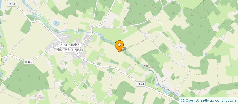 localisation de l'entreprise SCEA DE LA GEORGETIERE à BOULOIRE