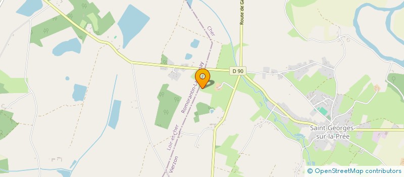 localisation de l'entreprise SCEA DE LA GERIE  VIERZON