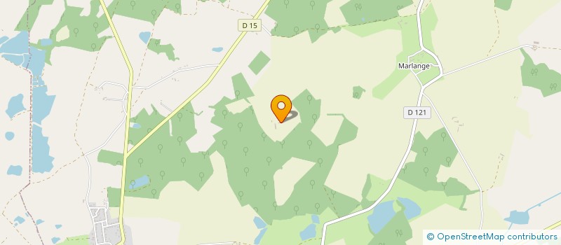 localisation de l'entreprise SCEA DE LA GIMONIERE à MEZIERES-EN-BRENNE