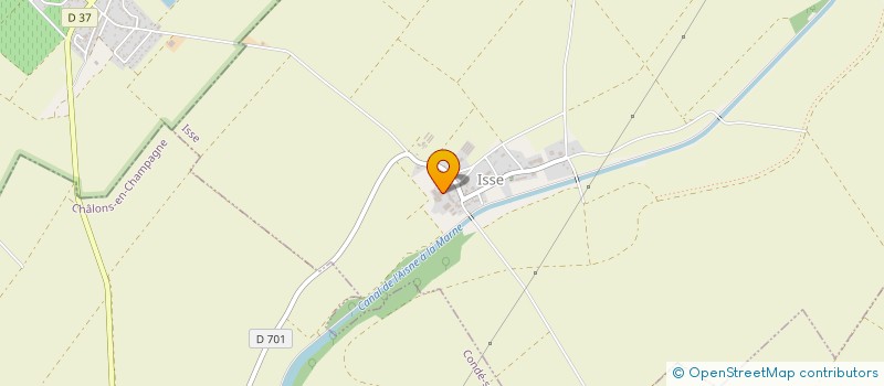 localisation de l'entreprise SCEA DE LA GLAYERE  ISSE