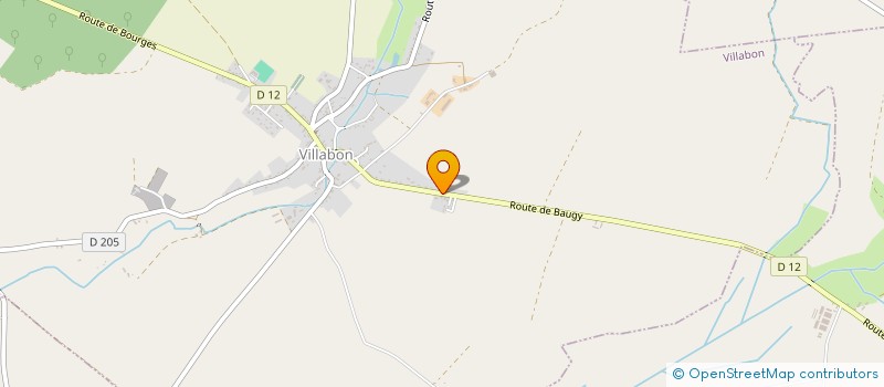 localisation de l'entreprise SCEA DE LA GRANGE à VILLEQUIERS