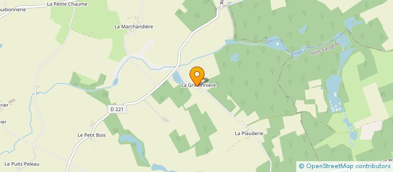 localisation de l'entreprise SCEA DE LA GRIFFONNIERE à SAINT-PRIVE