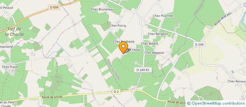 localisation de l'entreprise SCEA DE LA GROSSE PIERRE à REAUX SUR TREFLE
