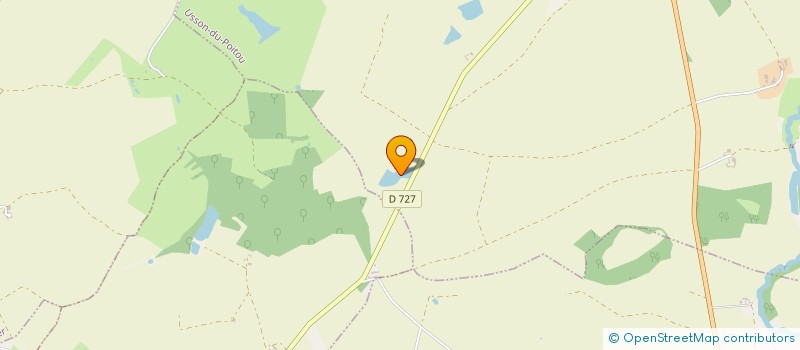 localisation de l'entreprise SCEA DE LA GUERONNIERE à USSON-DU-POITOU