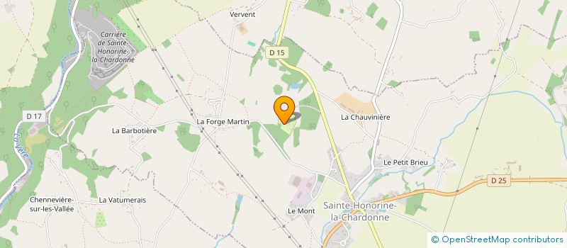 localisation de l'entreprise SCEA DE LA HEUZELIERE à ATHIS-VAL DE ROUVRE