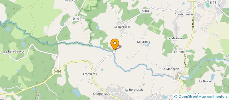 localisation de l'entreprise SCEA DE LA JANTINE à ORADOUR-SUR-VAYRES