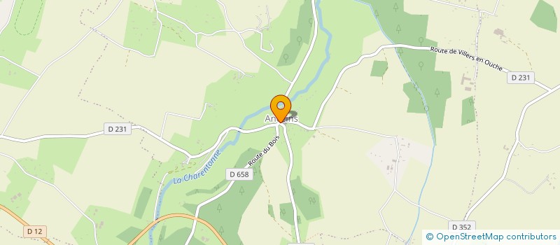 localisation de l'entreprise SCEA DE LA JUGLETIERE à LA FERTE-EN-OUCHE