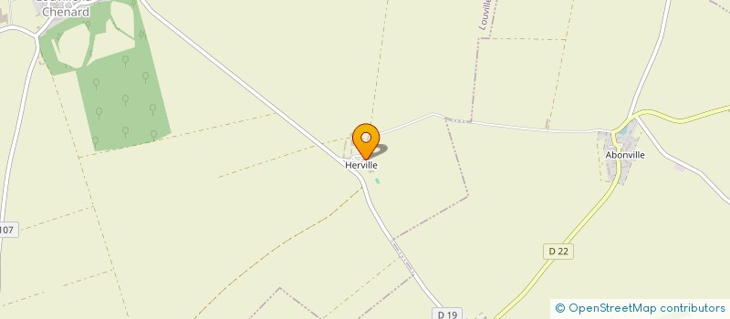 localisation de l'entreprise SCEA DE LA LANDE à LOUVILLE-LA-CHENARD