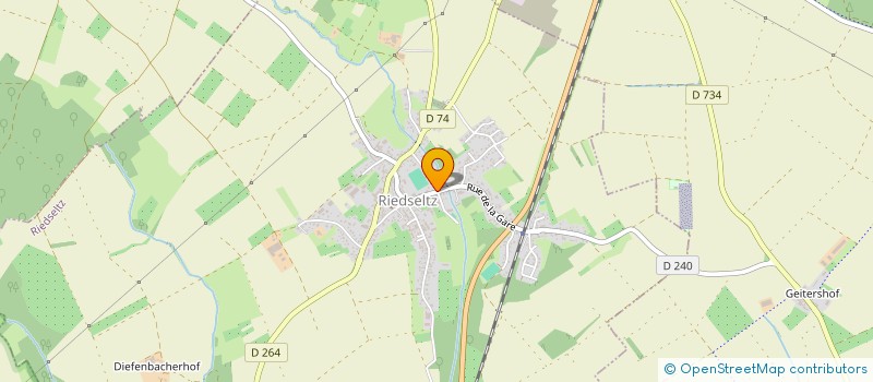 localisation de l'entreprise SCEA DE LA LAUTER  SCHLEITHAL