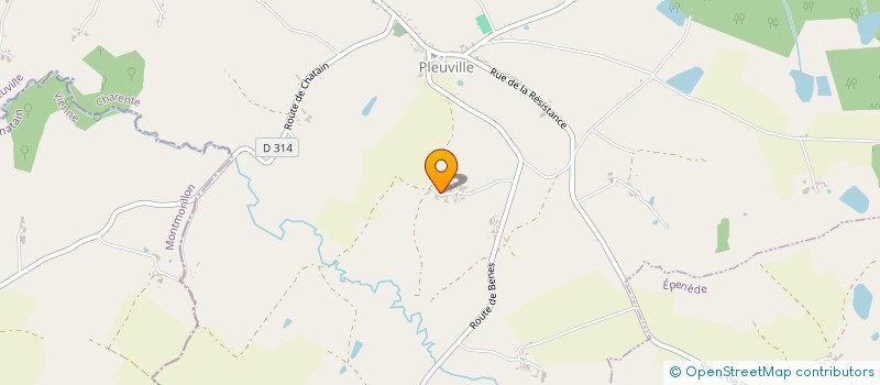 localisation de l'entreprise SCEA DE LA LAVERIE à PLEUVILLE