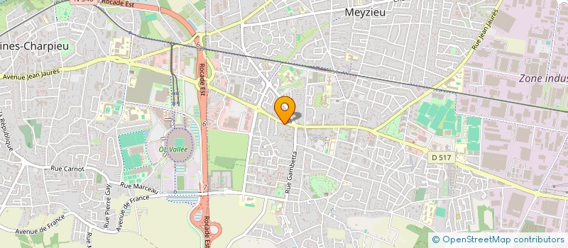 localisation de l'entreprise SCEA DE LA LIVE à MEYZIEU