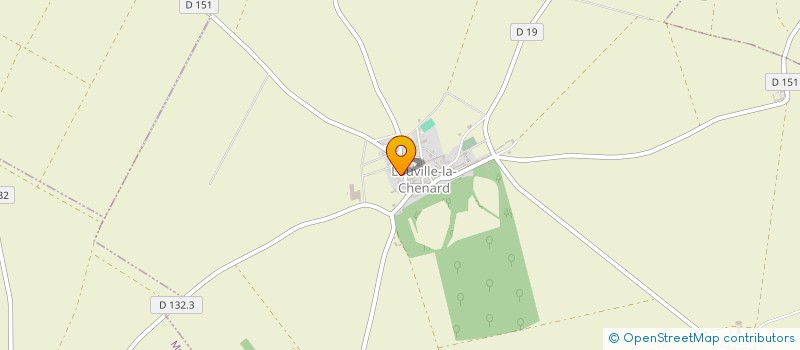 localisation de l'entreprise SCEA DE LA LORETTE à LOUVILLE-LA-CHENARD