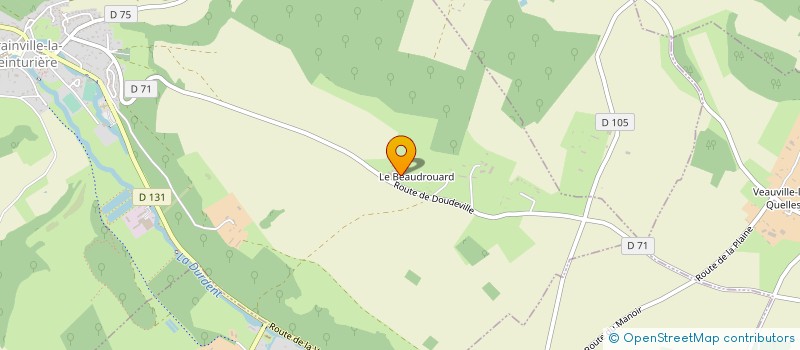 localisation de l'entreprise SCEA DE LA MANCHE  GRAINVILLE-LA-TEINTURIERE