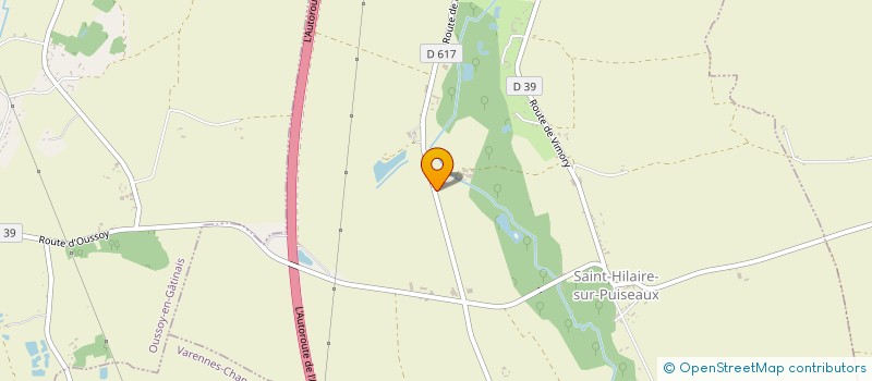 localisation de l'entreprise SCEA DE LA MARCHE à SAINT-HILAIRE-SUR-PUISEAUX