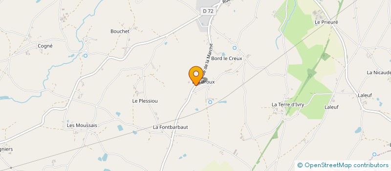 localisation de l'entreprise SCEA DE LA MARCHE à SAINT-DENIS-DE-JOUHET