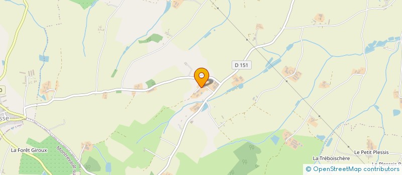 localisation de l'entreprise SCEA DE LA MARCHEBOIRE  MAUGES-SUR-LOIRE