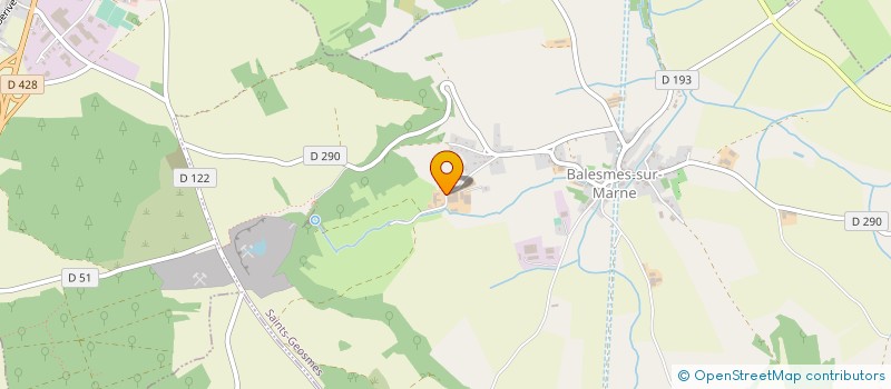 localisation de l'entreprise SCEA DE LA MARNOTTE à SAINTS-GEOSMES