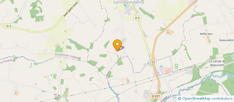 localisation de l'entreprise SCEA DE LA MENELLE à MORTAIN-BOCAGE