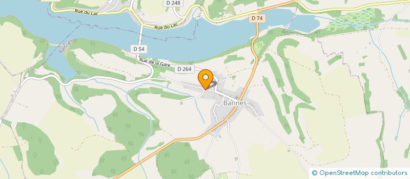localisation de l'entreprise SCEA DE LA MONGEOTTE à BANNES